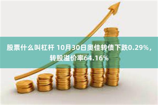 股票什么叫杠杆 10月30日奥佳转债下跌0.29%，转股溢价率64.16%