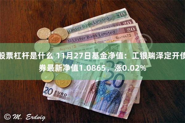 股票杠杆是什么 11月27日基金净值：工银瑞泽定开债券最新净值1.0865，涨0.02%